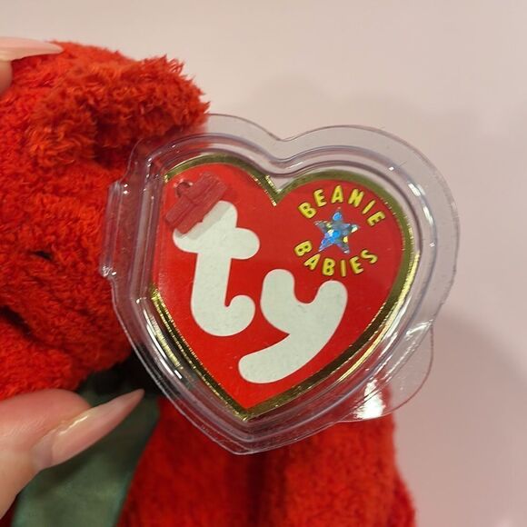 2001 Vintage Ty Beanie Baby Mistletoe the Christmas Bear 8” Excellent Used Con… - Picture 7 of 9